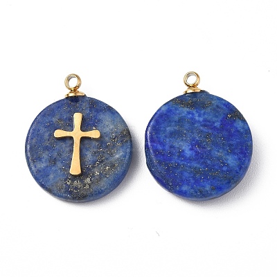 Natural Lapis Lazuli Pendants X-STAS-C064-VC862-1