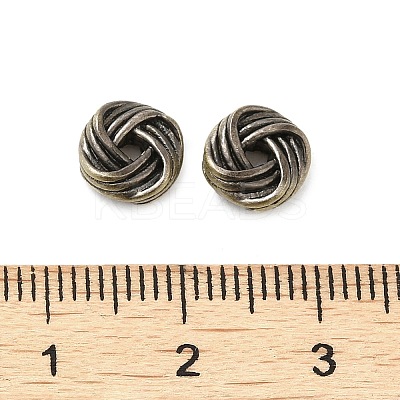 Tibetan Style Rack Plating Brass Bead KK-Q805-23AB-1