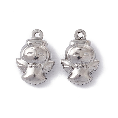 Non-Tarnish 304 Stainless Steel Pendants STAS-G291-12P-1