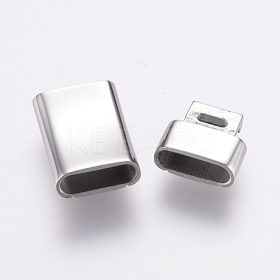 Tarnish Resistant 304 Stainless Steel Bayonet Clasps STAS-E144-141P-1