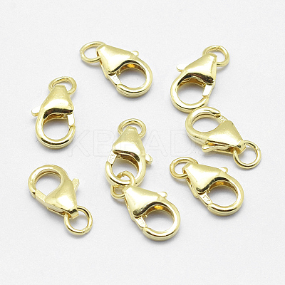 925 Sterling Silver Lobster Claw Clasps STER-G019-07-8mm-1