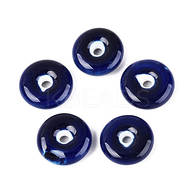 Vintage Handmade Porcelain Beads PORC-N013-20-02-1
