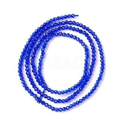 Transparent Glass Beads Strands GLAA-C019-01A-06-1