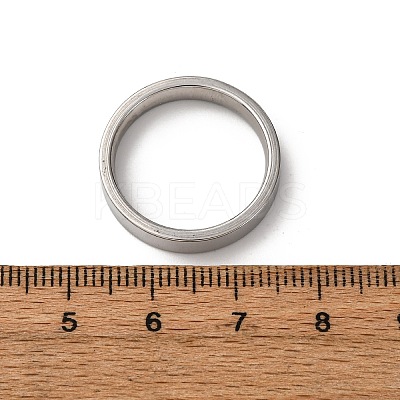 201 Stainless Steel Wide Band Finger Rings RJEW-K252-02B-P-1