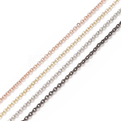 Brass Chain Necklaces MAK-L009-03-1