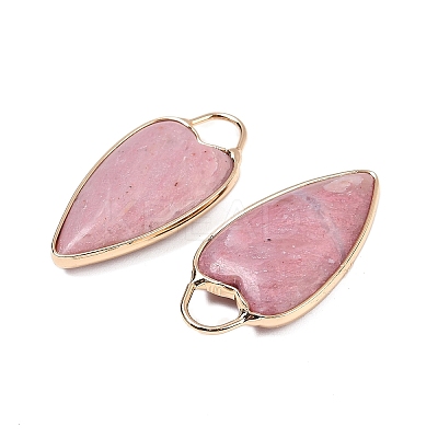 Natural Rhodonite Pendants G-G193-02G-09-1