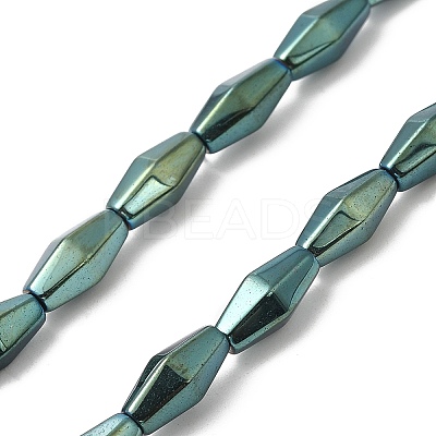 Electroplate Synthetic Magnetic Hematite Beads Strands G-E602-05G-1