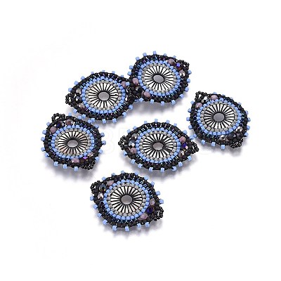MIYUKI & TOHO Handmade Japanese Seed Beads Links SEED-A029-DA09-1