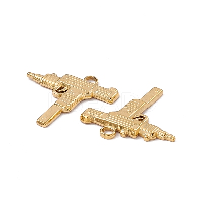 Ion Plating(IP) 304 Stainless Steel Pendants STAS-B031-23G-1