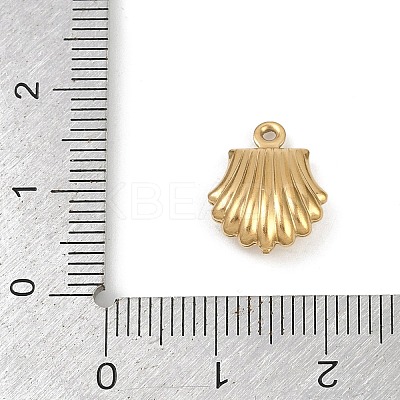 Ocean 304 Stainless Steel Charms STAS-P390-01A-G-1