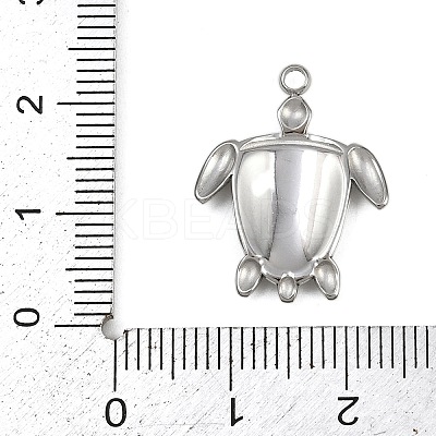 304 Stainless Steel Pendants STAS-G363-03P-1