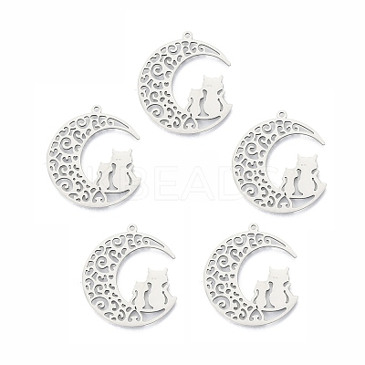 Non-Tarnish 201 Stainless Steel Pendants LS-STAS-N098-093P-1