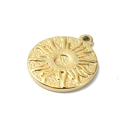 Ion Plating(IP) 304 Stainless Steel Pendants STAS-B058-15G-02-1