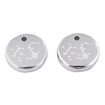 Non-Tarnish 316 Surgical Stainless Steel Charms STAS-S116-418H-P-1