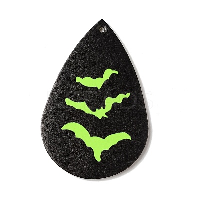 Halloween Imitation Leather Pendants FIND-K017-04D-01-1