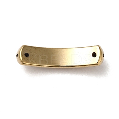 Non-magnetic Synthetic Hematite Connector Charms G-G984-01G-1