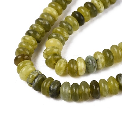 Natural Xiuyan Jade Beads Strands G-N367-02A-06-1