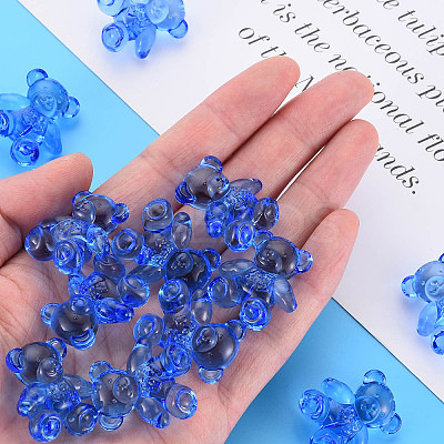 Transparent Acrylic Beads X-MACR-S373-71-B03-1