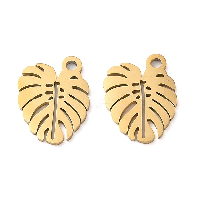 Ion Plating(IP) 304 Stainless Steel Charms STAS-Q303-12G-1