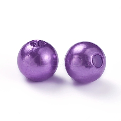 Imitation Pearl Acrylic Beads OACR-X0006-20-6mm-1