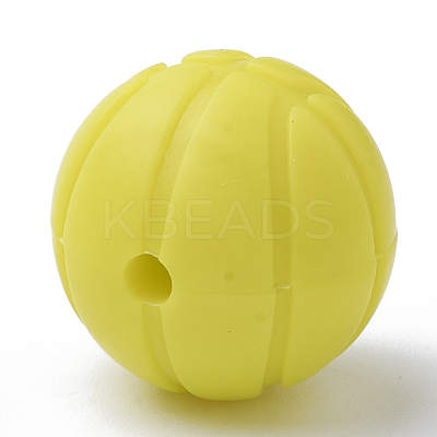 Food Grade Eco-Friendly Silicone Focal Beads SIL-Q008-64-1