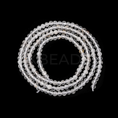 Natural Quartz Crystal Beads Strands G-L629-B07-2mm-1