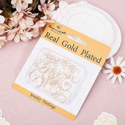 30Pcs 3 Styles 304 Stainless Steel Leverback Earring Findings STAS-BBC0009-24-1