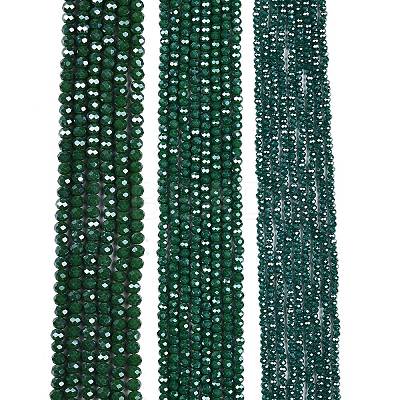 Electroplate Glass Beads Strands EGLA-A044-P2mm-A09-1