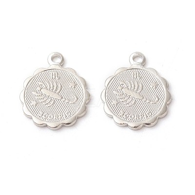 Brass Charms KK-F772-19P-09-1