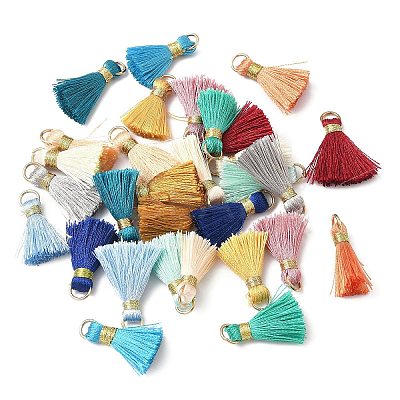 Polyester Pendants FIND-D301-01G-1