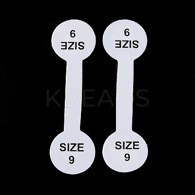 Folding Paper Ring Size Sticker CDIS-C006-01C-1