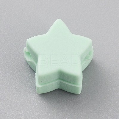 Star Silicone Focal Beads SIL-TAC0008-08M-1