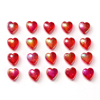 100Pcs Eco-Friendly Transparent Acrylic Beads TACR-YW0001-07A-1