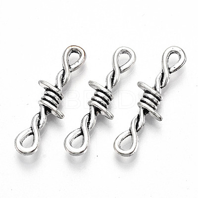 Tibetan Style Alloy Links/Connector TIBE-S323-097AS-RS-1