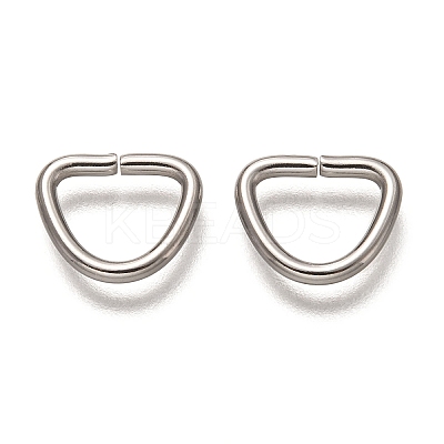 Non-Tarnish 304 Stainless Steel D Rings X-STAS-H136-0P-1