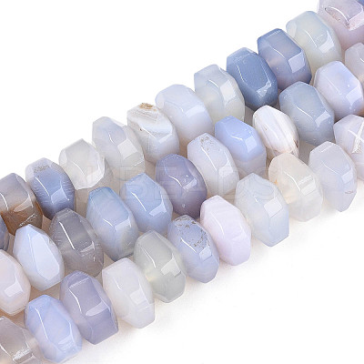 Natural Agate Beads Strands G-N356-01A-19-1