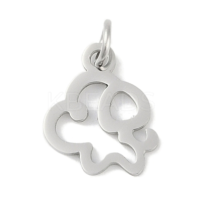 Non-Tarnish 304 Stainless Steel Pendants STAS-L279-001P-01-1