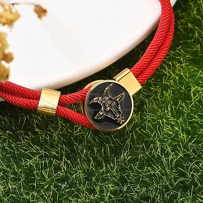 Constellation Nylon Cords Multi-strand Bracelets BJEW-U016-01B-08-1