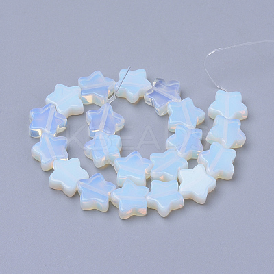 Opalite Beads Strands G-R451-08D-1