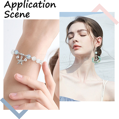 150PCS Tibetan Style Alloy Starfish/Sea Stars Charms TIBEP-SC0002-85-1