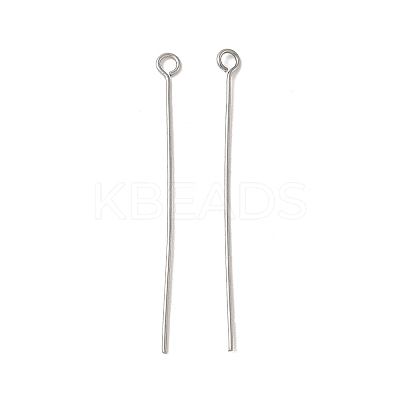 304 Stainless Steel Eye Pins STAS-K293-13P-0.6x40mm-1