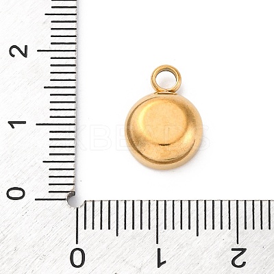 202 Stainless Steel Pendant Rhinestone Settings STAS-F266-24G-1