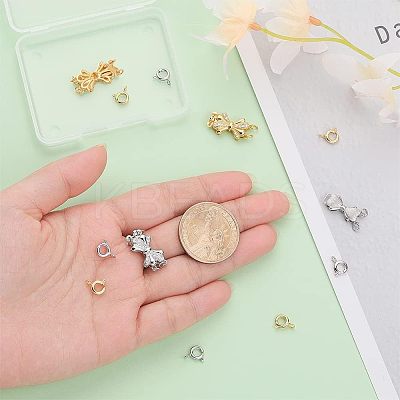Jewelry Making Findings Claps Kits KK-CA0002-07-1