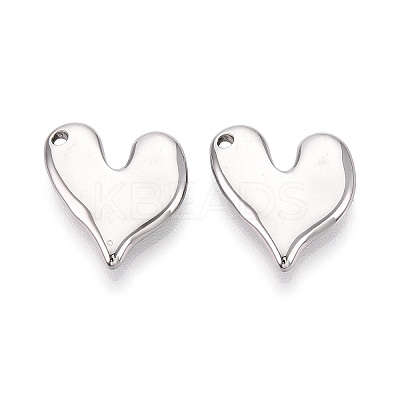 304 Stainless Steel Pendants STAS-T065-82P-1