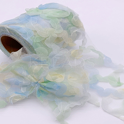 5 Yards Polyester Lace Trim OCOR-LP0006-04B-1