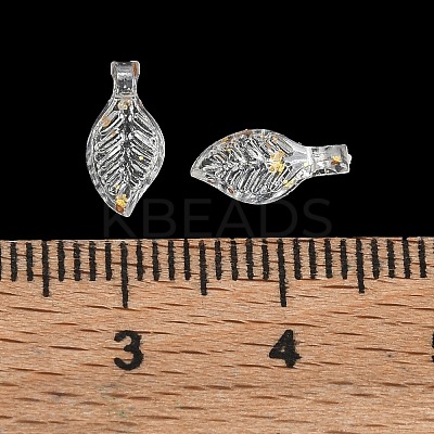 Transparent Acrylic and Gold Foil Pendants AC-CBAF9C1-04A-11-1