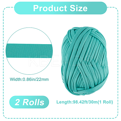 Super Soft Polyester Yarn OCOR-WH20001-06A-1
