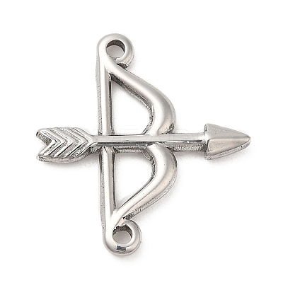 Non-Tarnish 304 Stainless Steel Connector Charms STAS-D084-12P-1