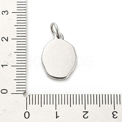 316 Surgical Stainless Steel Pendants STAS-A123-14AS-1