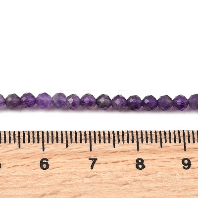 Natural Amethyst Beads Strands G-F460-50-A-1